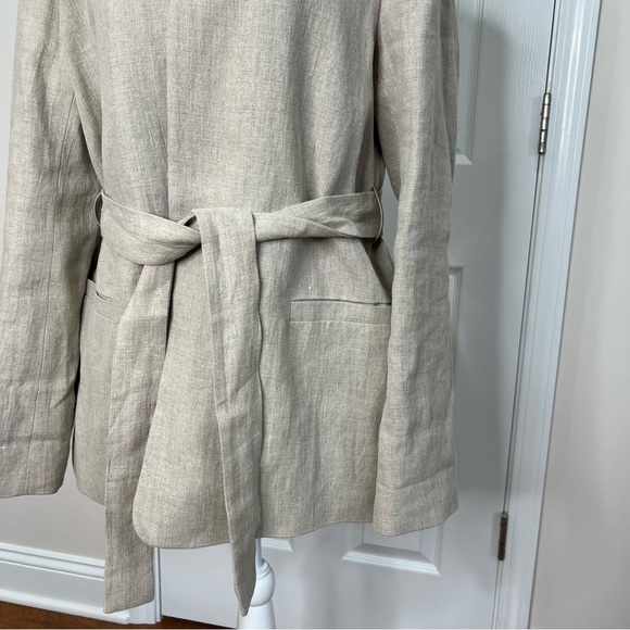 COS Open Front Linen Blazer - Picture 6 of 11